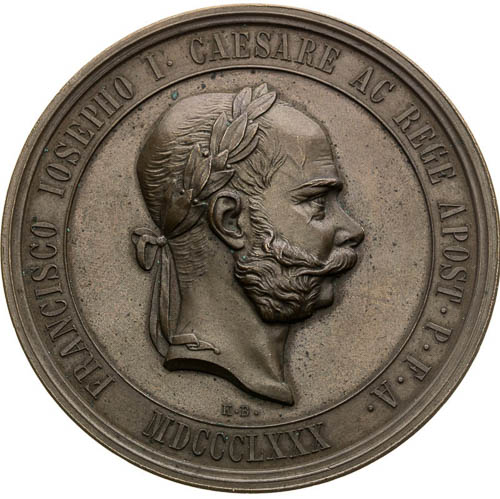 Medal 1880 - front