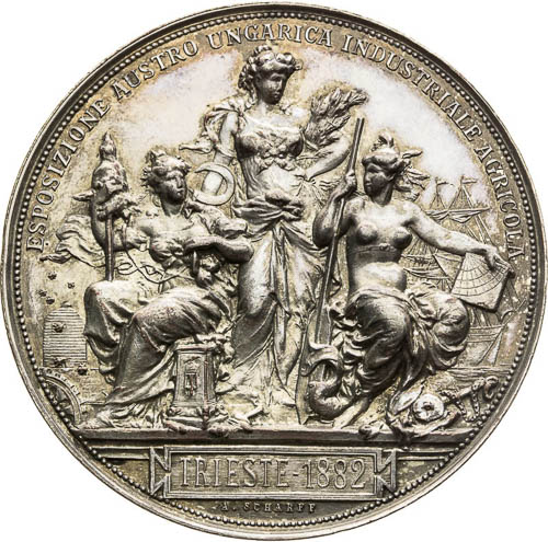 Medal 1882 - back