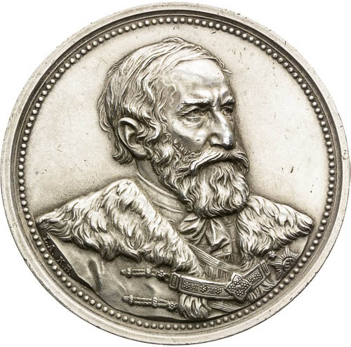 Silver Medal 1885 - front