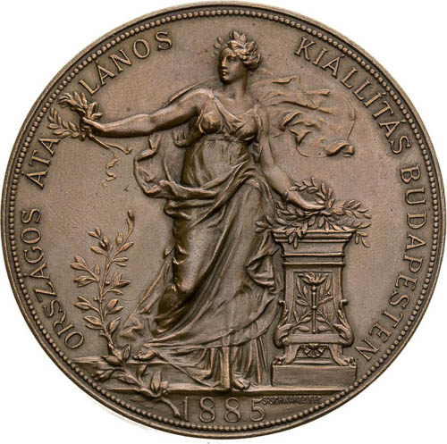 Medal 1885 - front