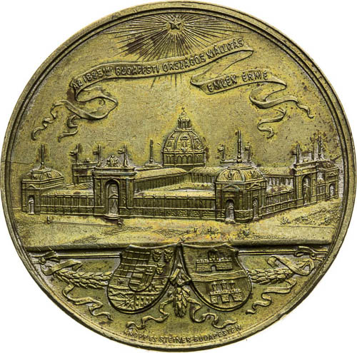 Medal 1885 - back