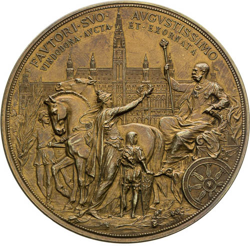 Medal 1888 - back