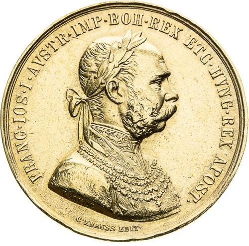 Medal 1888 - front