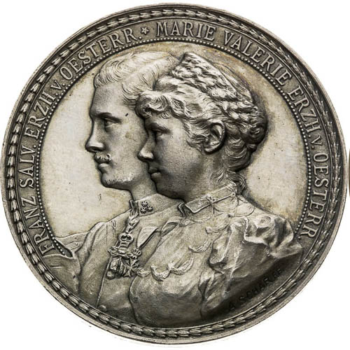 Medal 1890 (2 pcs) - front