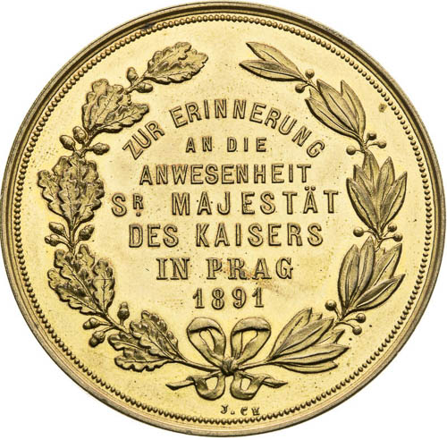 Medal 1891 - back