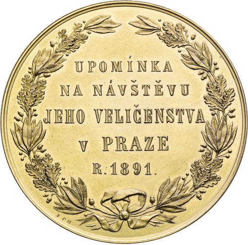 Medal 1891 - back