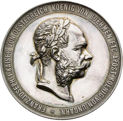 Silver Medal 1893 - front