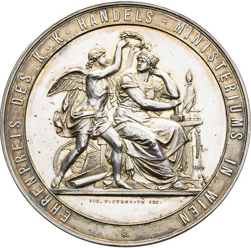 Silver Medal 1893 - back