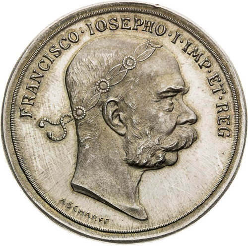 Silver Medal 1898 - front