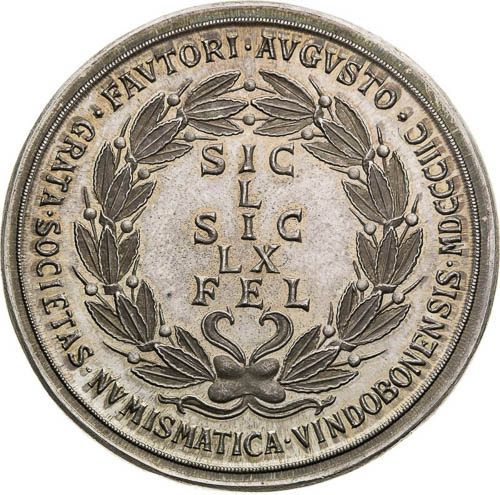 Silver Medal 1898 - back