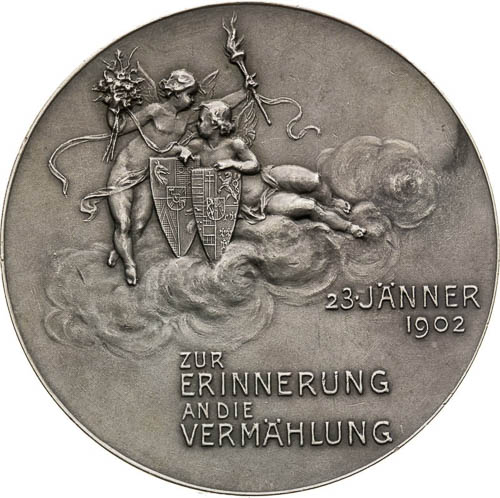 Silver Medal 1902 - back