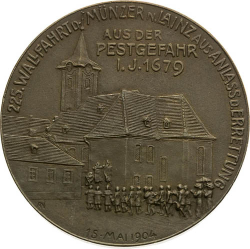 Medal 1904 - back