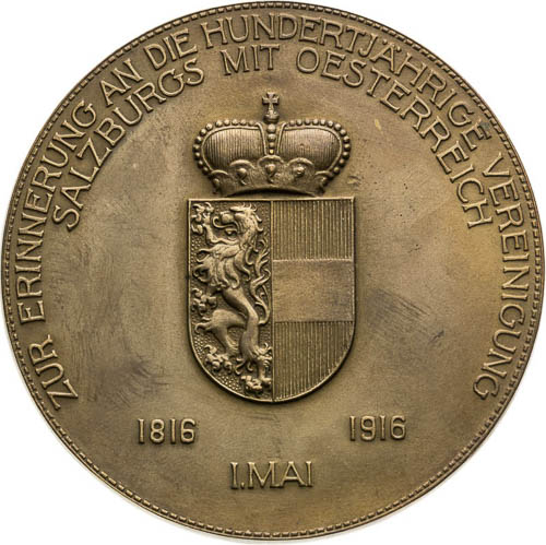 Medal 1916 - back