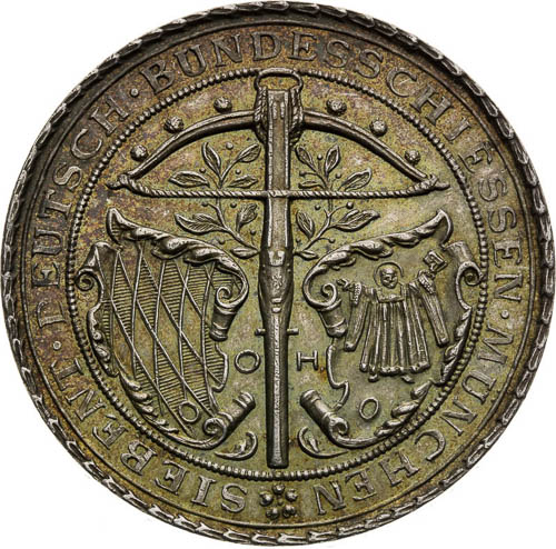 Silver Medal 1881 - back