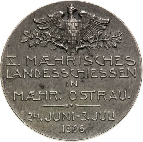 Silver Medal 1906 - back