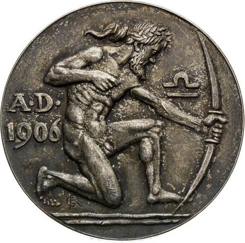 Silver Medal 1906 - front