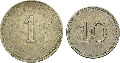 Purpose token (2 pcs) - back