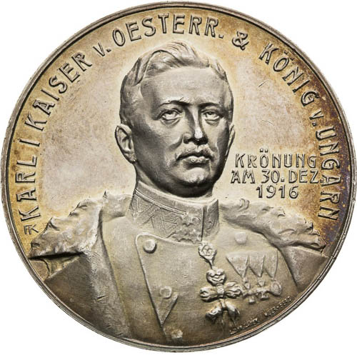 Silver Medal 1916 - front