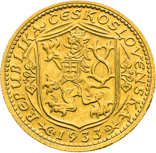 Ducat 1933 - front