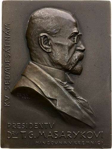 Medal (Plaque) 1920 - front