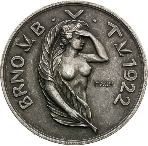 Silver Medal 1922 - front