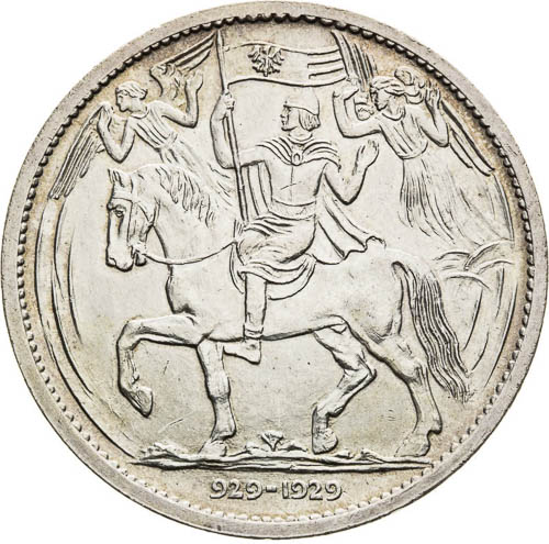 Silver Medal 1929 - front