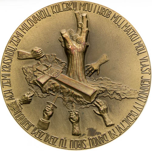 Medal 1938 - back