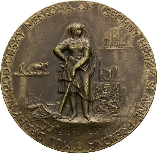 Medal 1938 - front