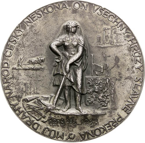 Silver Medal 1938 - front