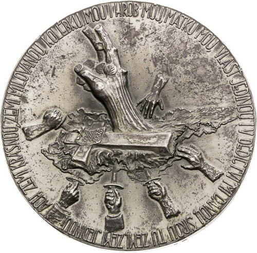 Silver Medal 1938 - back