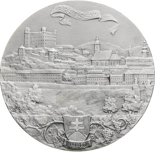 Medal 1940 - back