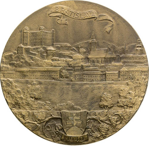 Medal 1940 - back
