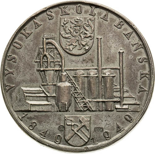 Silver Medal 1949 - front