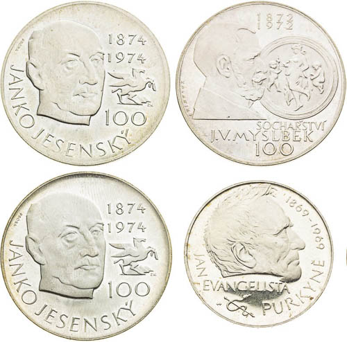 Silver medal (4 pcs) - front