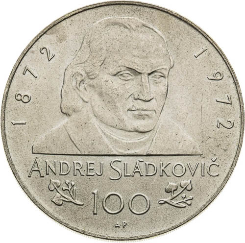 Silver Medal 1972 - back