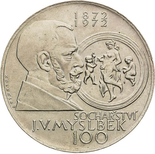 Silver Medal 1972 - back