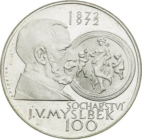 Silver Medal 1972 - front
