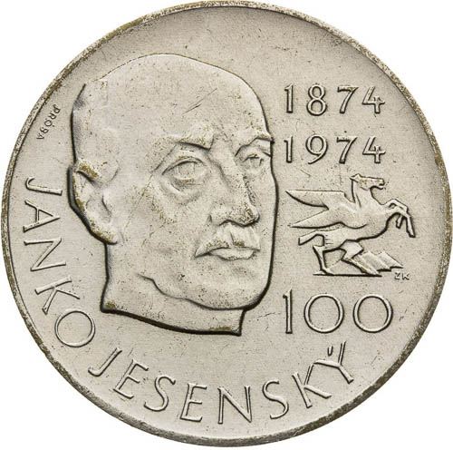 Silver Medal 1974 - back