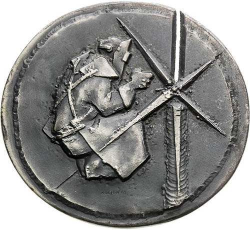 Medal 1969 - back