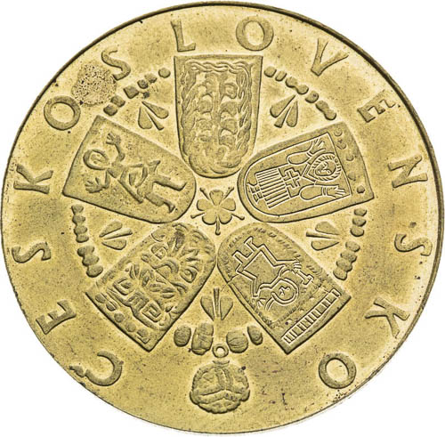 Medal 1972 - back