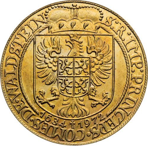 Medal 1972 - back
