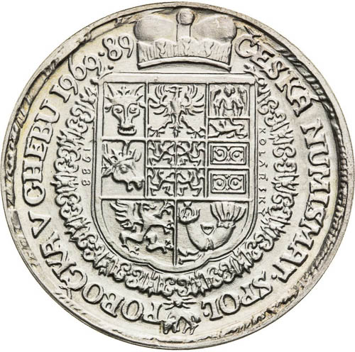 Silver Medal 1989 - back