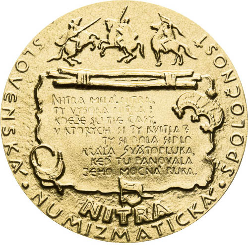 Medal 1991 - back