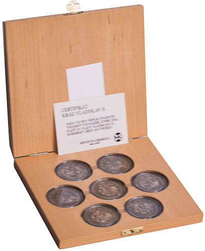 Set of silver medals (7 pcs) - front