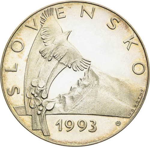 Silver Medal 1993 - back
