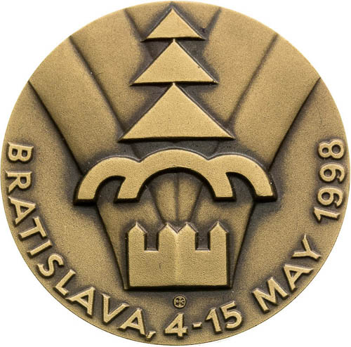 Medal 1998 - front