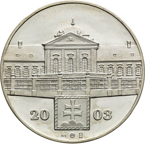 Silver Medal 2003 - back