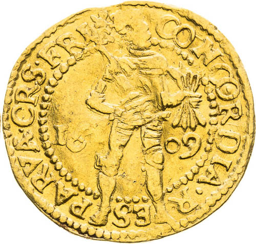 Ducat 1609 - back