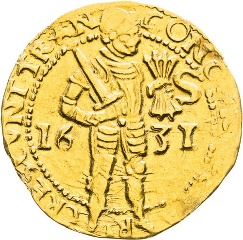 Ducat 1631 - back