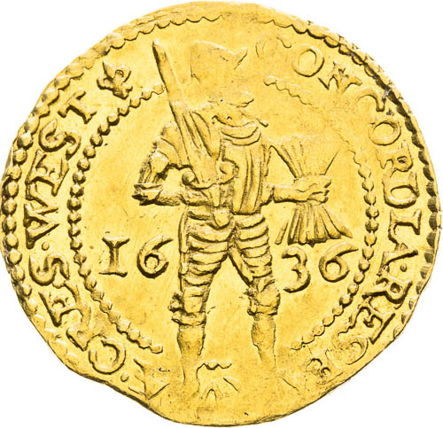 Ducat 1636 - back